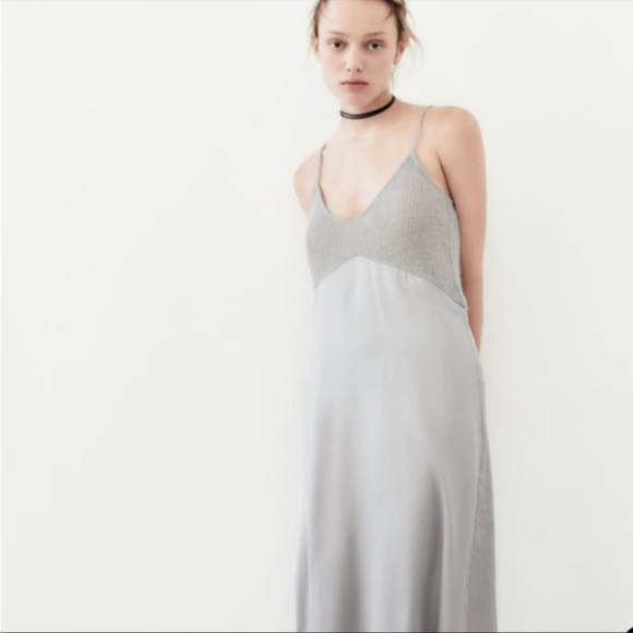 Zara Dresses Zara Combination Knit Dress Poshmark